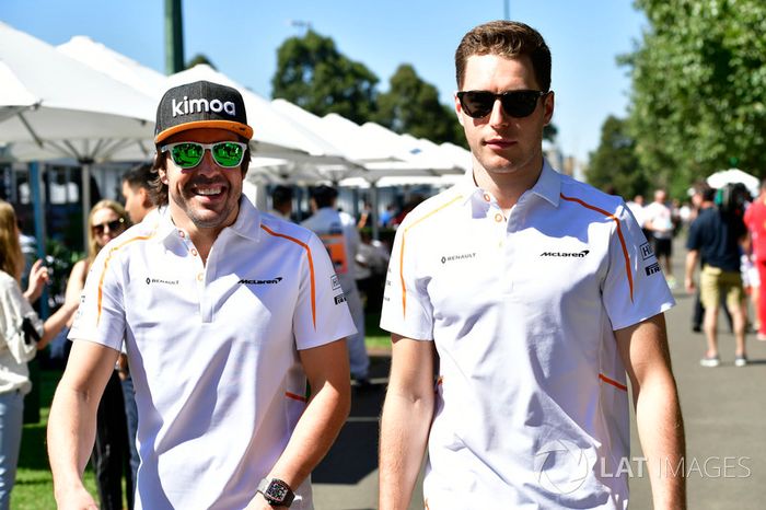 Fernando Alonso, McLaren y Stoffel Vandoorne, McLaren