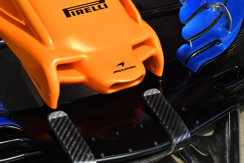 McLaren MCL33 burun ve ön kanat