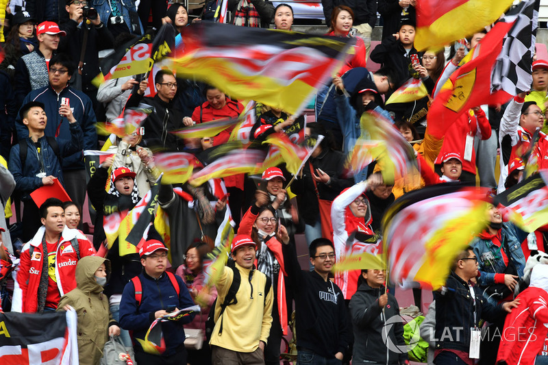 Fans y banderas