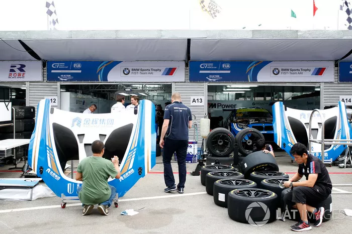 Ambiente en el paddock