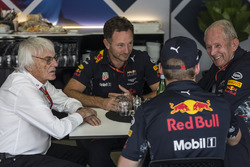 Bernie Ecclestone, Christian Horner, Red Bull Racing Takım Patronu, Max Verstappen, Red Bull Racing