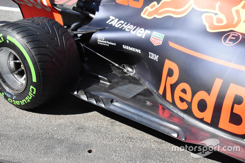 Detalle del Red Bull Racing RB14