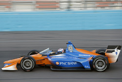 Scott Dixon, Chip Ganassi Racing Honda tests the aeroscreen