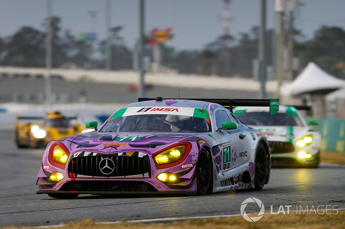 #71 P1 Motorsports Mercedes AMG GT3, GTD: Kenton Koch, Robert Foley III, Juan Perez, Loris Spinelli