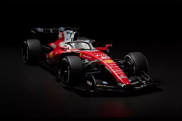 Decoración del Ferrari SF-26