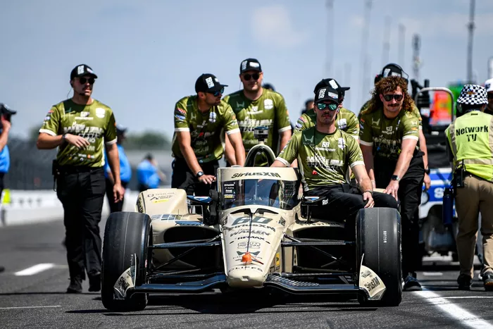  Felix Rosenqvist, Meyer Shank Racing con Curb Agajanian Honda