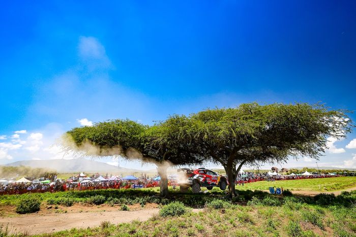 Why Evans suffered his first WRC retirement since 2024 123 Sébastien Ogier, Vincent Landais, Toyota Gazoo Racing WRT Toyota GR Yaris Rally1