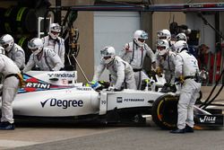 Felipe Massa, Williams FW38 retired from the race