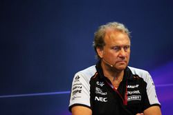 Robert Fernley, Sahara Force India F1 Team Deputy Team Principal in the FIA Press Conference
