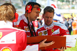Sebastian Vettel, Ferrari sulla griglia