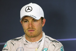 Nico Rosberg, Mercedes AMG F1 in de persconferentie