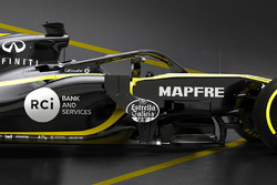 Détails du Halo de la Renault F1 Team RS18