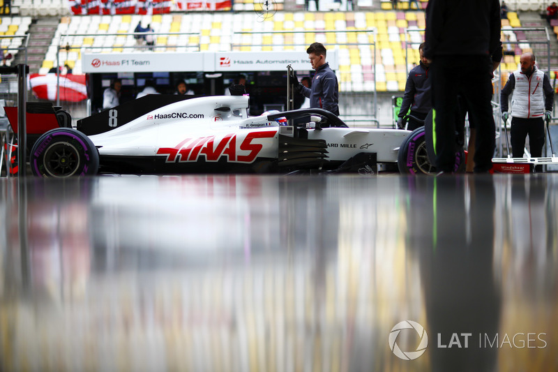 Romain Grosjean, Haas F1 Team VF-18 Ferrari