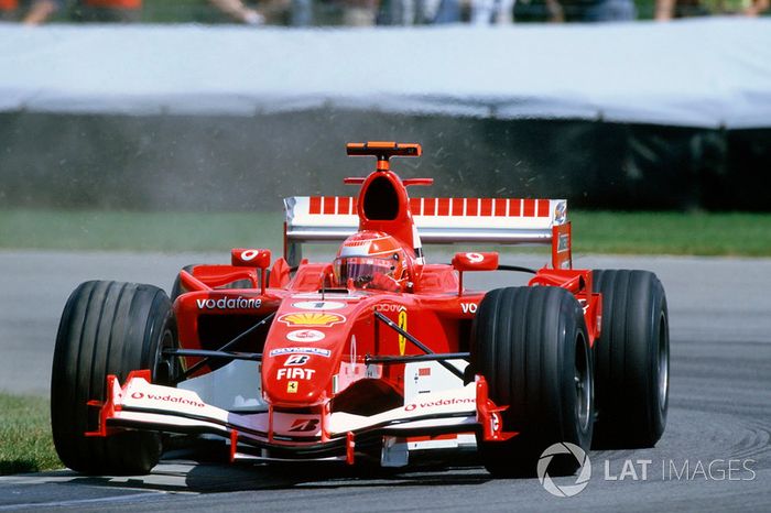 Ganador de la carrera Michael Schumacher, Ferrari F2005