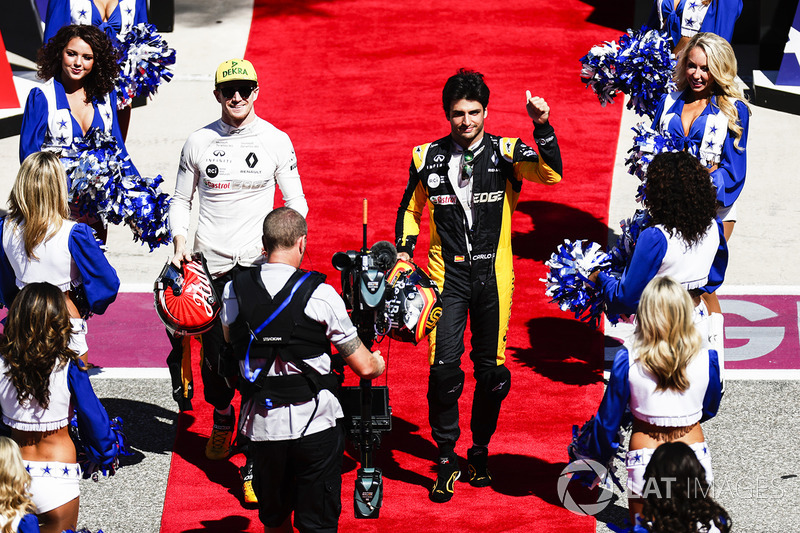 Nico Hulkenberg, Renault Sport F1 Team, Carlos Sainz Jr., Renault Sport F1 Team,