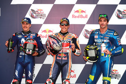 Top3 Qualifiche: Maverick Viñales, Yamaha Factory Racing, Marc Marquez, Repsol Honda Team, Andrea Iannone, Team Suzuki MotoGP