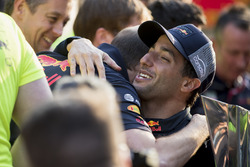 Race winner Daniel Ricciardo, Red Bull Racing