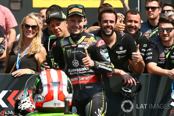 Pole position de Jonathan Rea, Kawasaki Racing