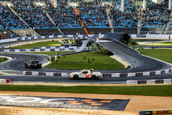 Juan Pablo Montoya driving the Xtreme Pickup