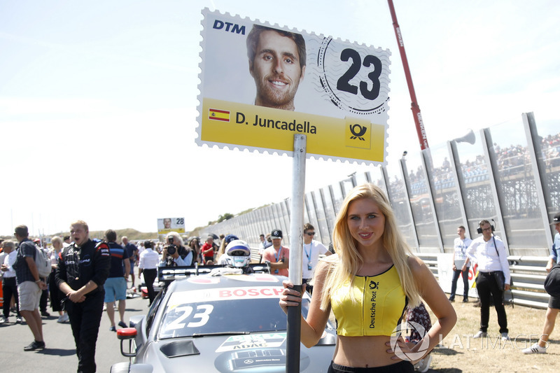 Grid girl of Daniel Juncadella, Mercedes-AMG Team HWA