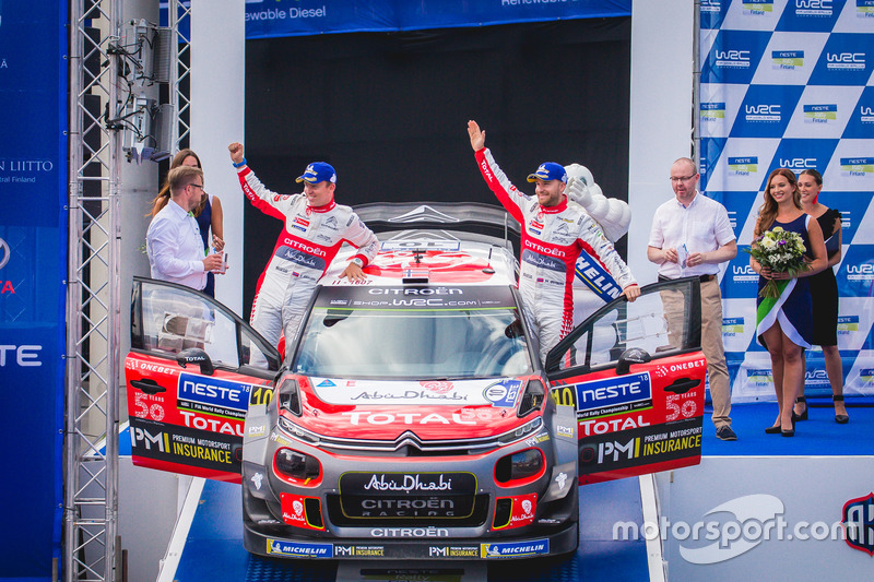 Segundos Mads Ostberg, Torstein Eriksen, Citroën C3 WRC, Citroën World Rally Team