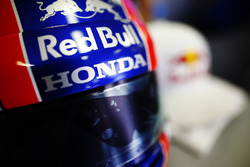 The helmet of Pierre Gasly, Toro Rosso