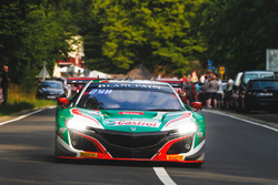 #30 Castrol Honda Racing Acura Honda NSX GT3: Riccardo Patrese, Loic Depailler, Bertrand Baguette, Esteban Guerrieri