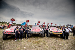Stéphane Peterhansel, Carlos Sainz, Cyril Despres, Peugeot Sport