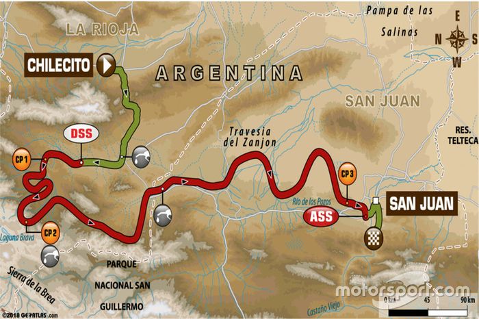 Etapa 12: Chilecito - San Juan (Coche / Camión)