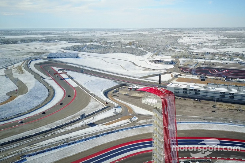 Circuito de las Américas nevado