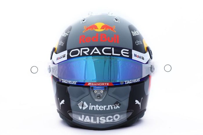 Casco de Sergio Pérez, Red Bull Racing 