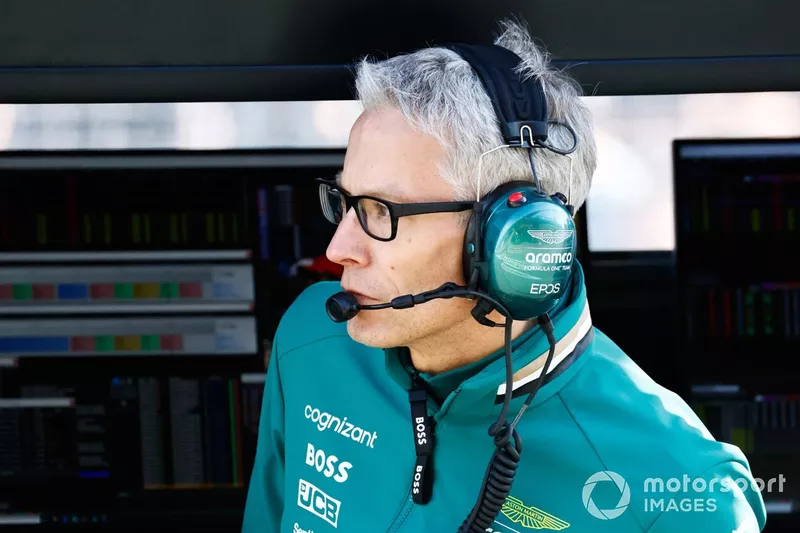 Mike Krack, directeur de l'équipe Aston Martin F1 Team