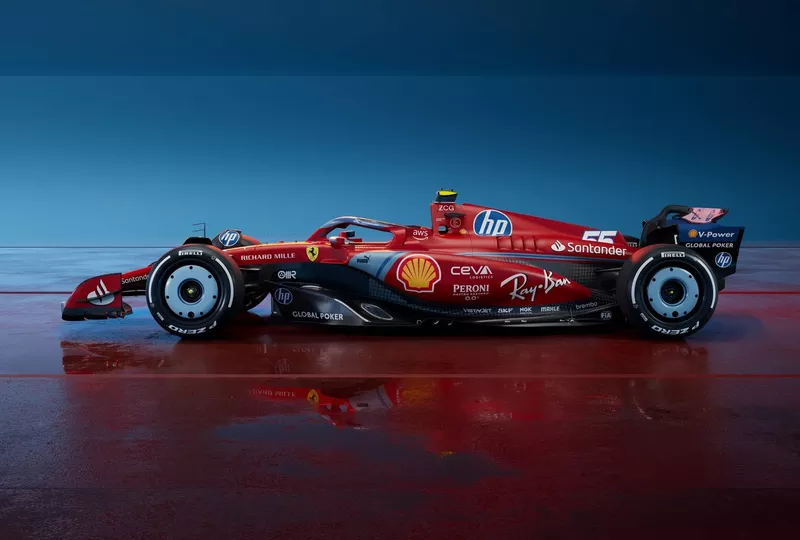 Ferrari SF-24, livrée du GP de Miami 
