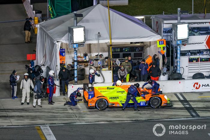 #81 DragonSpeed USA Oreca LMP2 07: Patricio O'Ward, Eric Lux, Colton Herta, Devlin Defrancesco