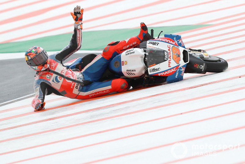 Джек Міллер, Pramac Racing, аварія
