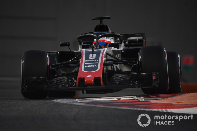 7: Romain Grosjean, Haas F1 Team VF-18, 1'36.192