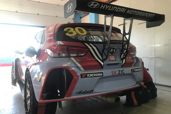 Hyundai i30 N TCR, dettaglio del retrotreno