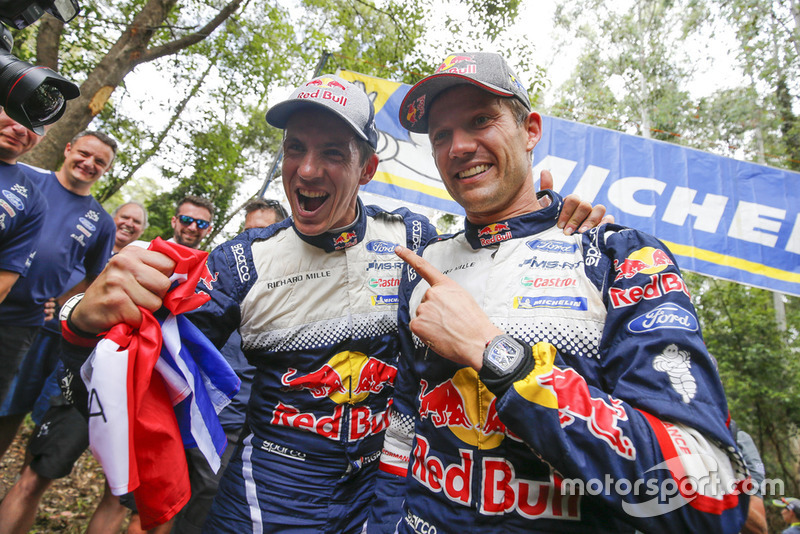 2018 WRC champions Sébastien Ogier, Julien Ingrassia, Ford Fiesta WRC, M-Sport Ford