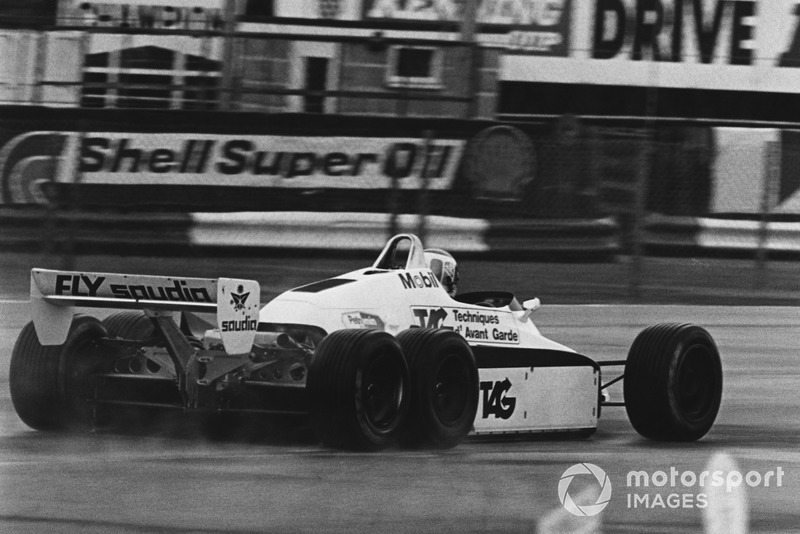 Keke Rosberg, 6 ruedas Williams FW08B