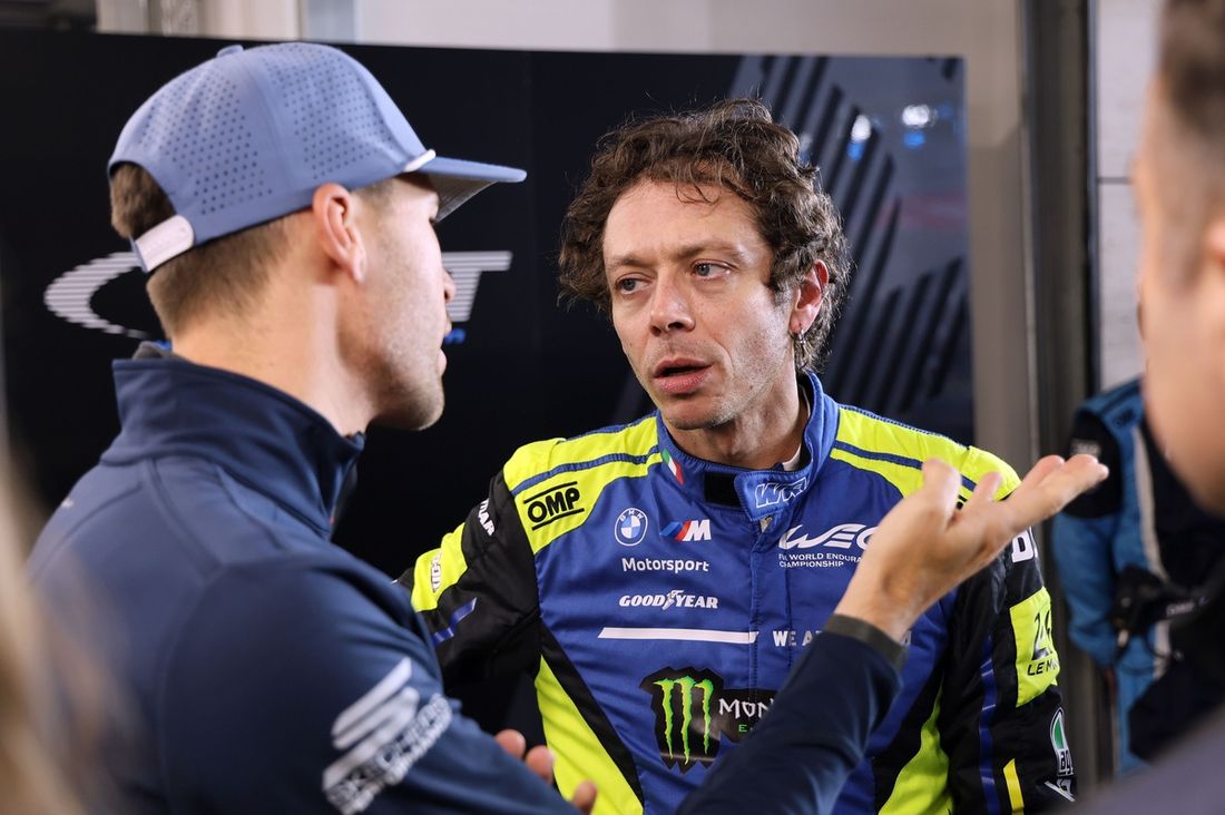 #46 WRT Team BMW M4 LMGT3: Valentino Rossi, Kelvin Van Der Linde