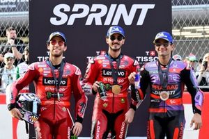 Enea Bastianini, Ducati Team, Francesco Bagnaia, Ducati Team, Jorge Martin, Pramac Racing