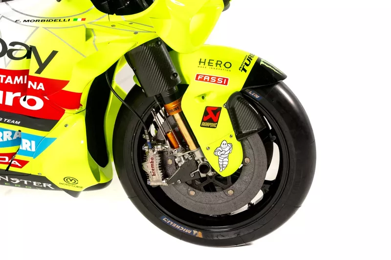 Vélo de l'équipe VR46 Racing Team