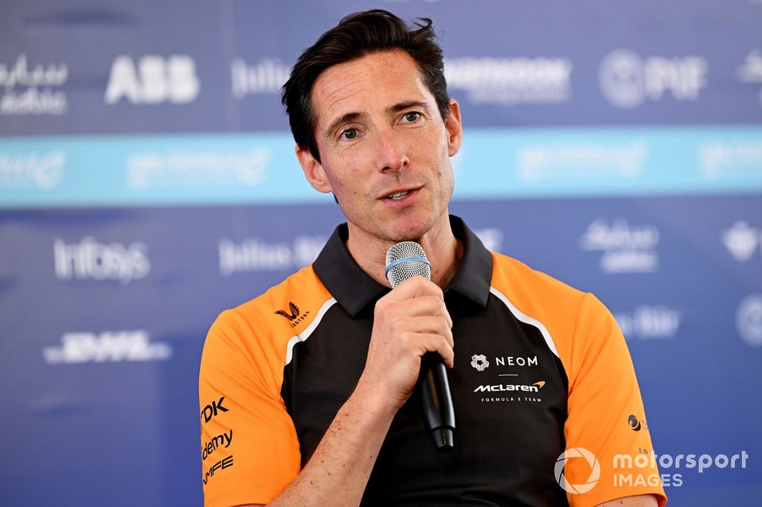 Ian James, Director del equipo NEOM McLaren de Fórmula E