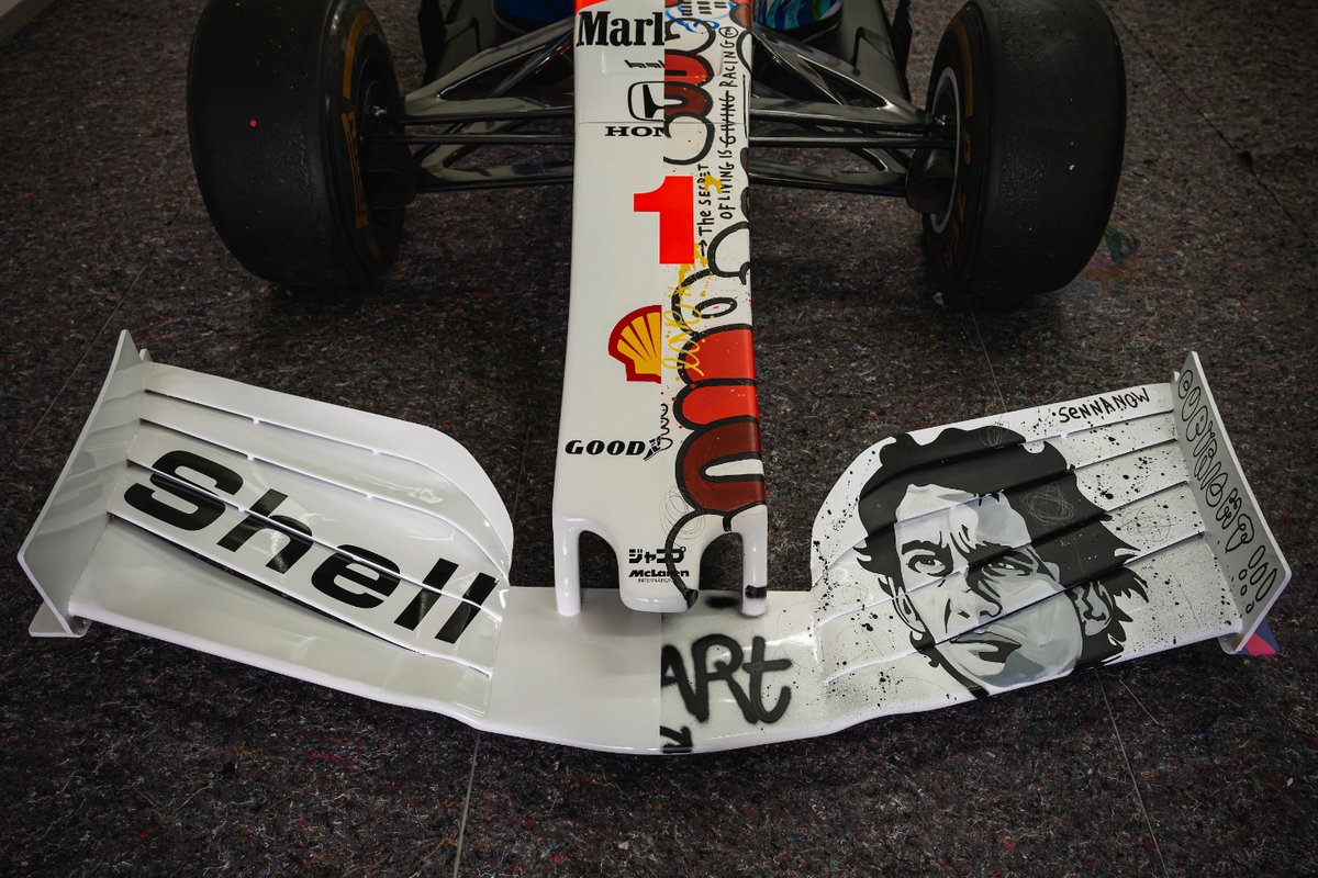 Il frontale della Ayrton Senna F1 che sarà visibile sabato 23 aprile a Imola nel weekend del GP 