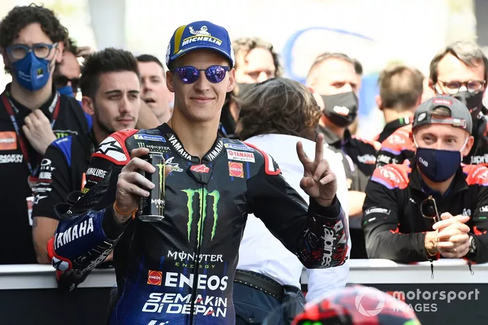 Segundo puesto Fabio Quartararo, Yamaha Factory Racing
