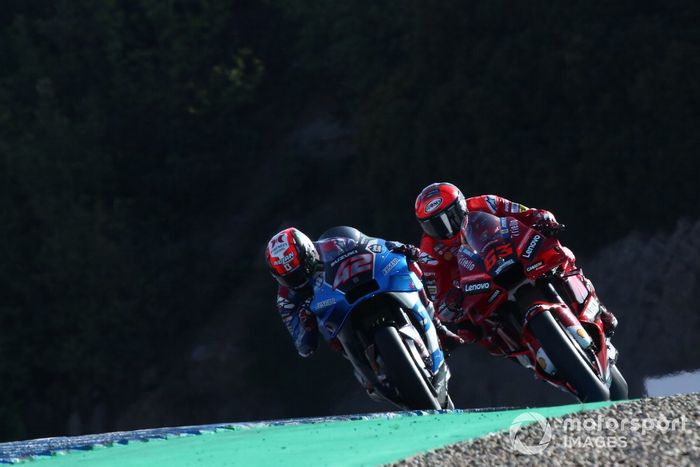 Francesco Bagnaia, Ducati Team Alex Rins, Team Suzuki MotoGP