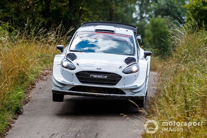 Valtteri Bottas prueba un M-Sport Ford Fiesta WRC

