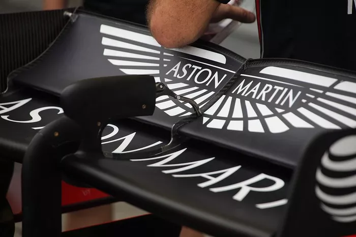 Red Bull Racing RB15 rear wing detail