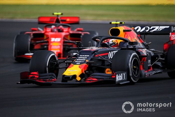 Pierre Gasly, Red Bull Racing RB15, Charles Leclerc, Ferrari SF90