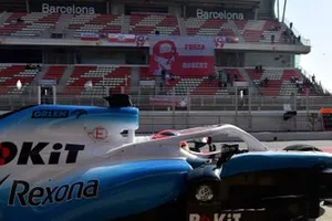Robert Kubica, Williams FW42 en fans op de tribune